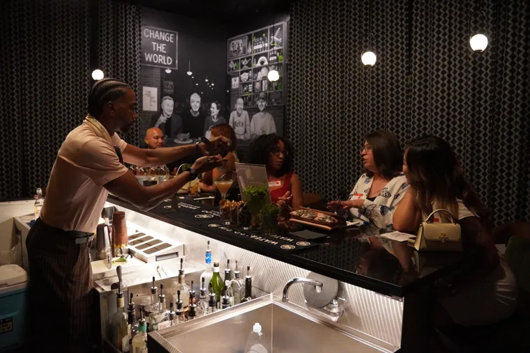 Cocktail hospitality at City Cellars